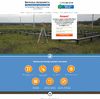 Landing page - Монтаж винтовых фундаментов. Сваи