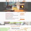 Landing page - Продажа и установка каминов
